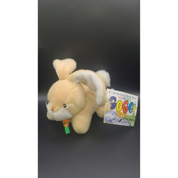 Vintage 1998 GOGO PETS "Munchie" the Rabbit Activated Plush Stuffed Animal Toy - Picture 1 of 4